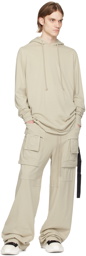 Rick Owens DRKSHDW Off-White Pullover Hoodie