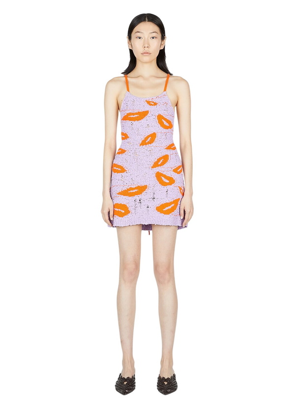 Photo: Marco Rambaldi Mouth Knit Mini Dress