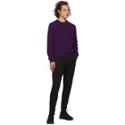 Boss Purple Wool Cordial Ambotrevo Sweater