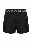 DOLCE & GABBANA - Logo Swim Shorts