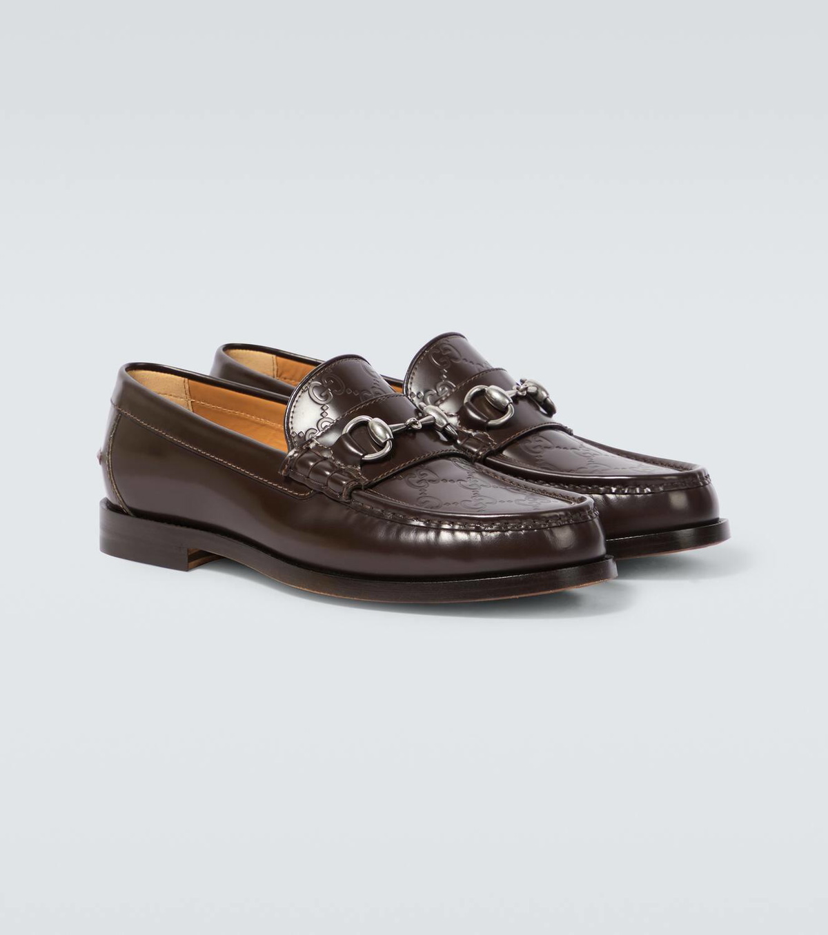 Gucci Leather GG Loafers Gucci GG Horsebit leather loafers Gucci main image 4