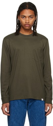 NORSE PROJECTS Khaki Johannes Long Sleeve T-Shirt