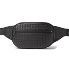 Bottega Veneta - Intrecciato Leather Belt Bag - Men - Black