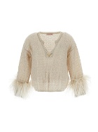 Valentino Feathers Knit