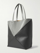 LOEWE - Puzzle Large Two-Tone Leather Tote Bag