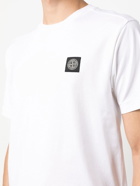 STONE ISLAND - Logo T-shirt