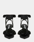 Steve Madden Rosie Heels in Black Satin