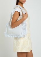 Simone Rocha Pillowcase Ruffled Nylon Shoulder bag - White - One Size