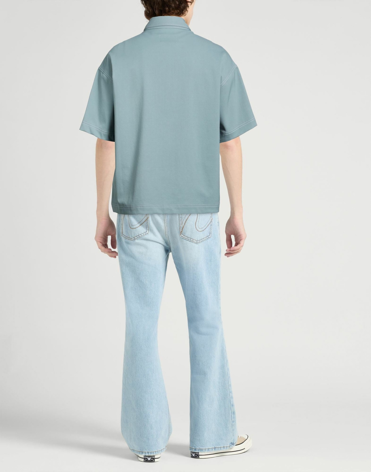 Bonsai Mens Shirt Slate in Blue