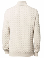 Fedeli Beige Virgin Wool-cashmere Blend Jumper