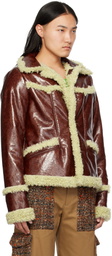 Anna Sui SSENSE Exclusive Brown Runway Jacket