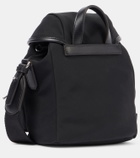 Moncler Trick Mini leather-trimmed crossbody bag