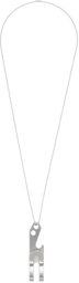 IN GOLD WE TRUST PARIS Silver Utility Necklace