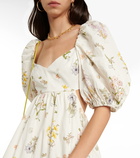 Zimmermann - Jeannie floral cotton minidress