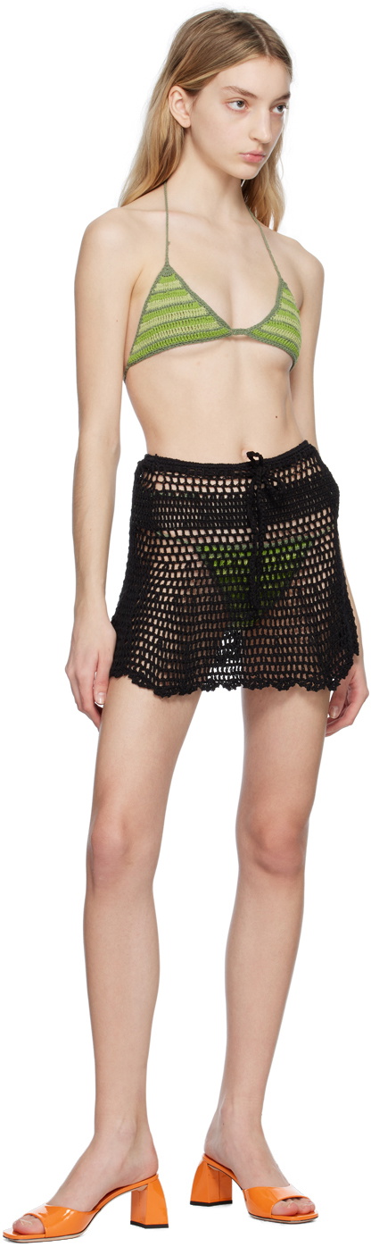 Akoia SSENSE Exclusive Black Menari Cover Up