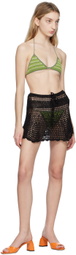 Akoia SSENSE Exclusive Black Menari Cover Up