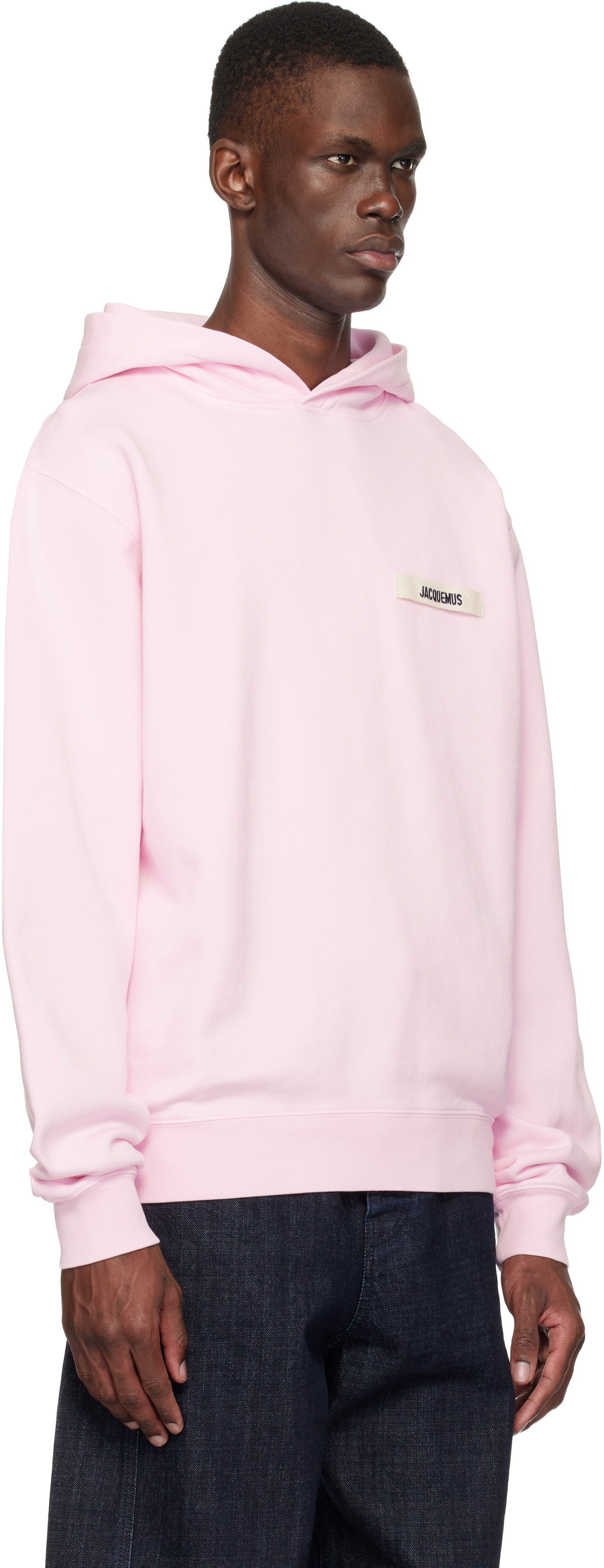 JACQUEMUS Pink 'The Gros Grain' Hoodie