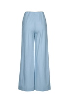 Harris Wharf London Women Flared Trousers Rayon