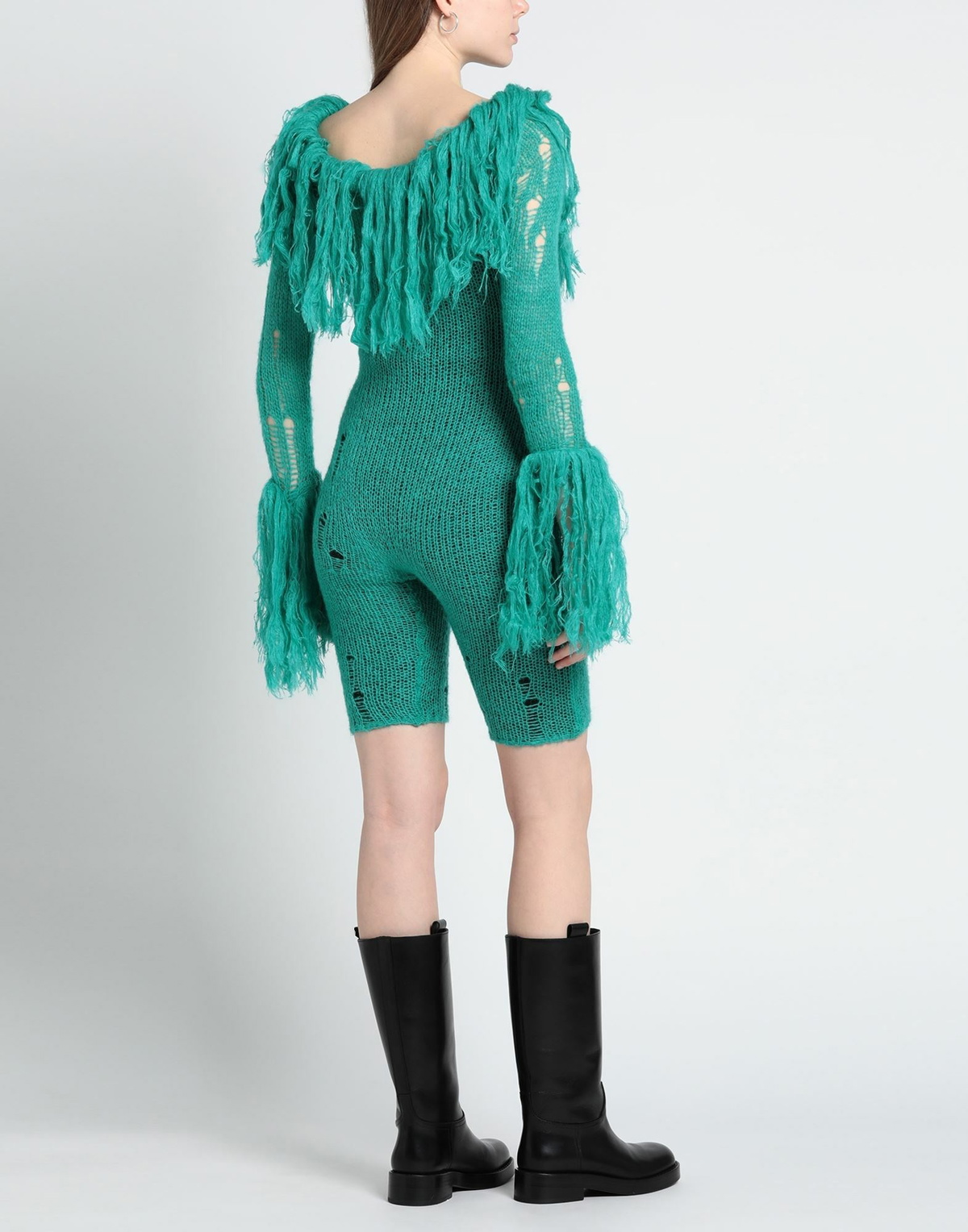 Gcds Womens Playsuit Emerald in Green