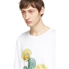 Bianca Chandon White Cactus Long Sleeve T-Shirt