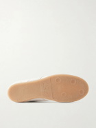 Maison Margiela - Replica Suede-Trimmed Leather Sneakers - Neutrals