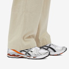 Asics Men's GEL-KAYANO 14 Sneakers in White/Picquant Orange