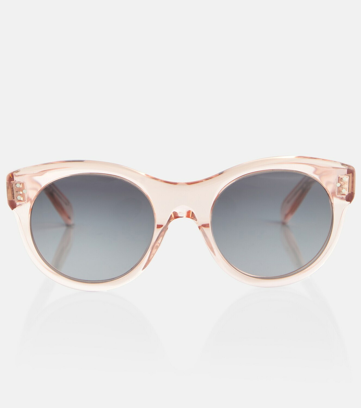 【カラー2色あり♪】CELINE ROUND S163 SUNGLASSES IN ACETATE Céline - Round S163 Sunglasses in Acetate - Black