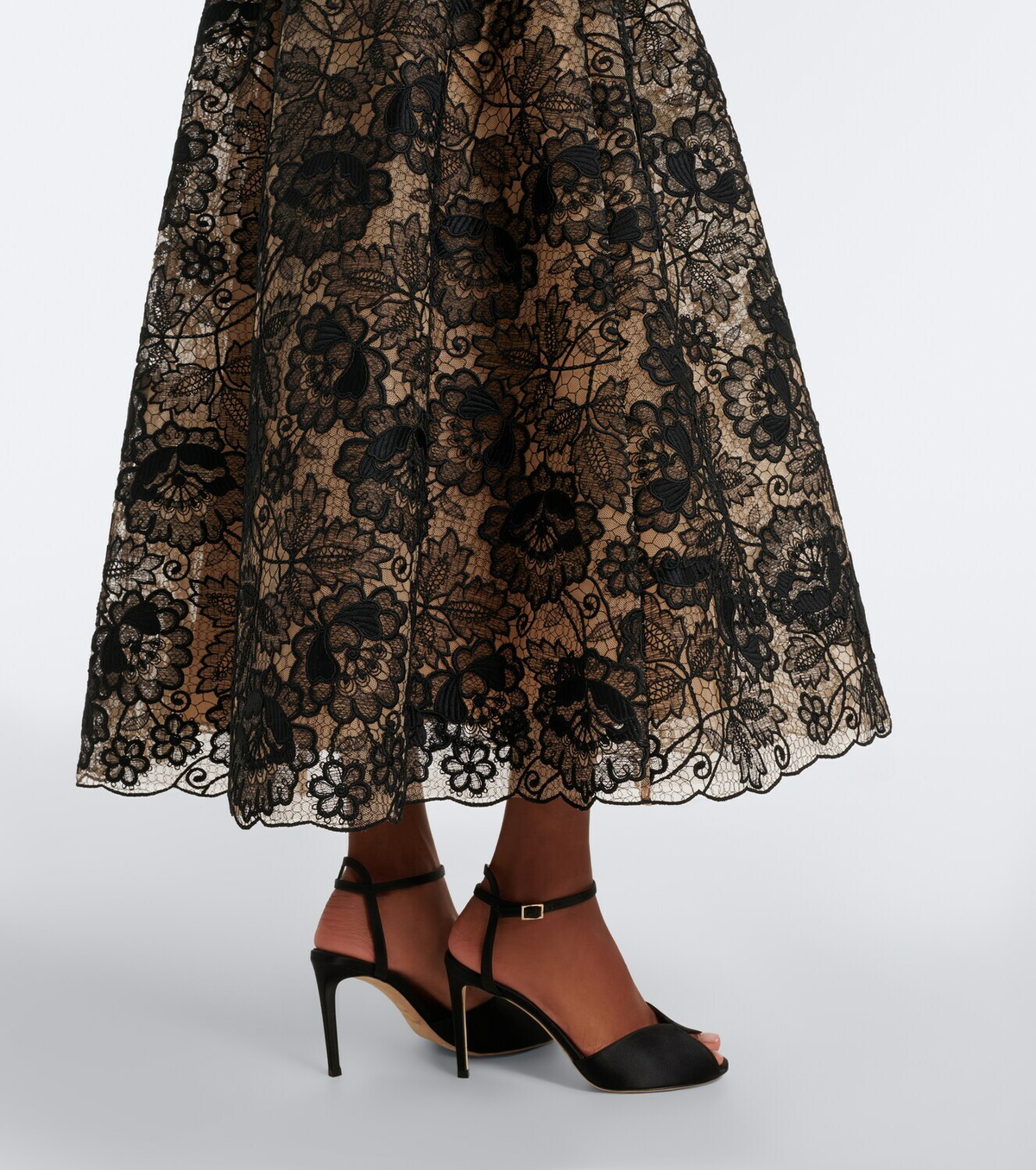 Elie Saab Guipure lace cocktail dress