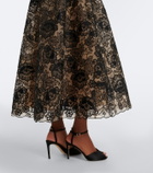 Elie Saab Guipure lace cocktail dress