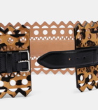 Alaïa Small leather corset belt