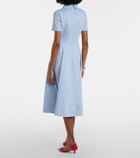 Emilia Wickstead Jody bouclé tweed midi dress