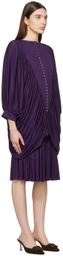 Nicklas Skovgaard SSENSE Exclusive Purple Alice Midi Dress