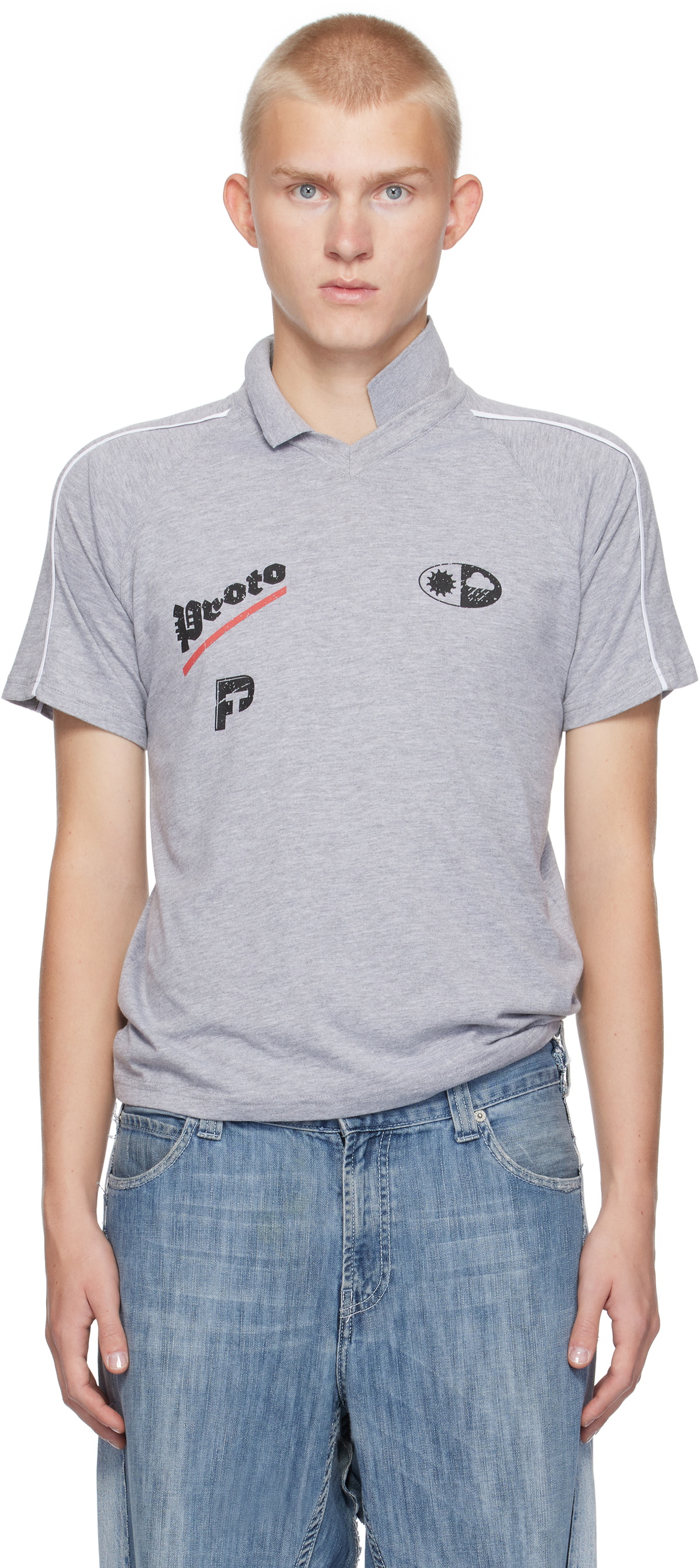 Prototypes Gray Referee Polo PROTOTYPES