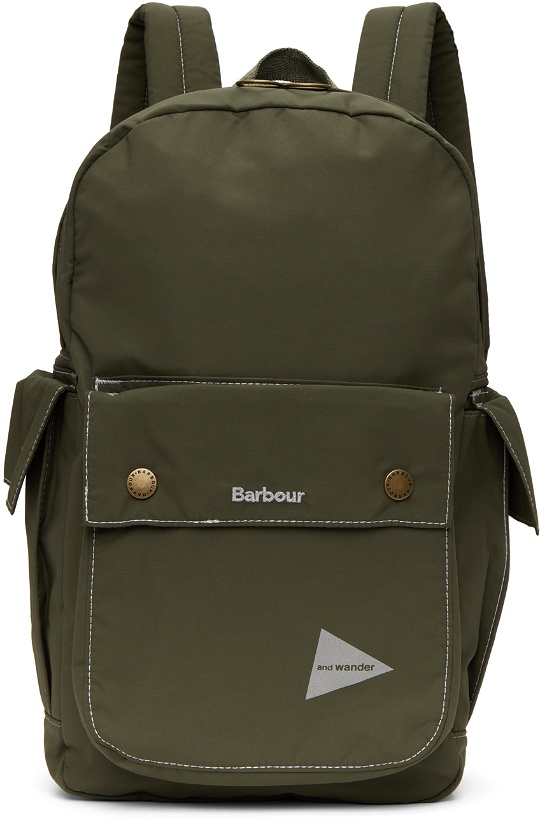 Photo: Barbour Khaki and wander Edition Backpack