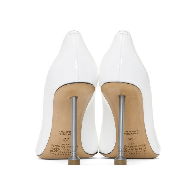 Maison Margiela White Nail Heels Maison Margiela display picture 3