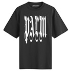 Palm Angels Men's Gothic Palm T-Shirt in Black