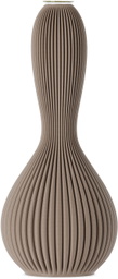 Sheyn Taupe 2LG Studio Edition Touch Vase