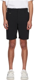 SOPHNET. Black Nylon Shorts