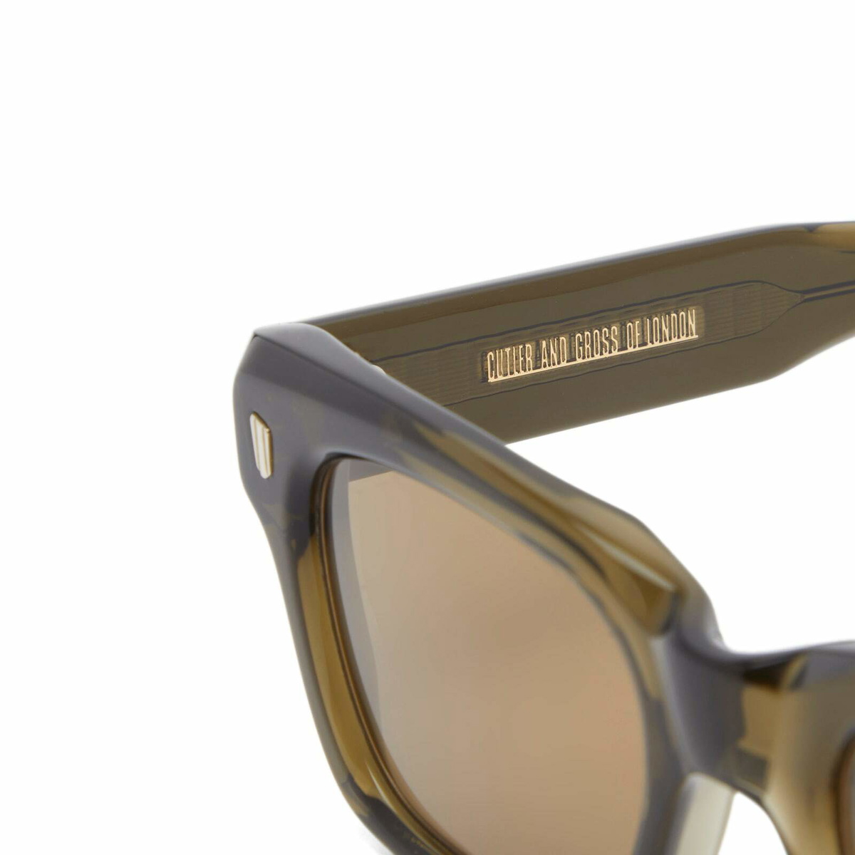 Cutler and Gross 1391 Sunglasses in Olive 