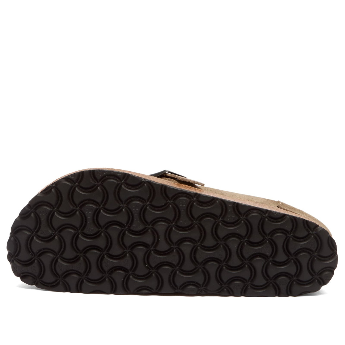 Birkenstock Women's Buckley Braided in Taupe Suede