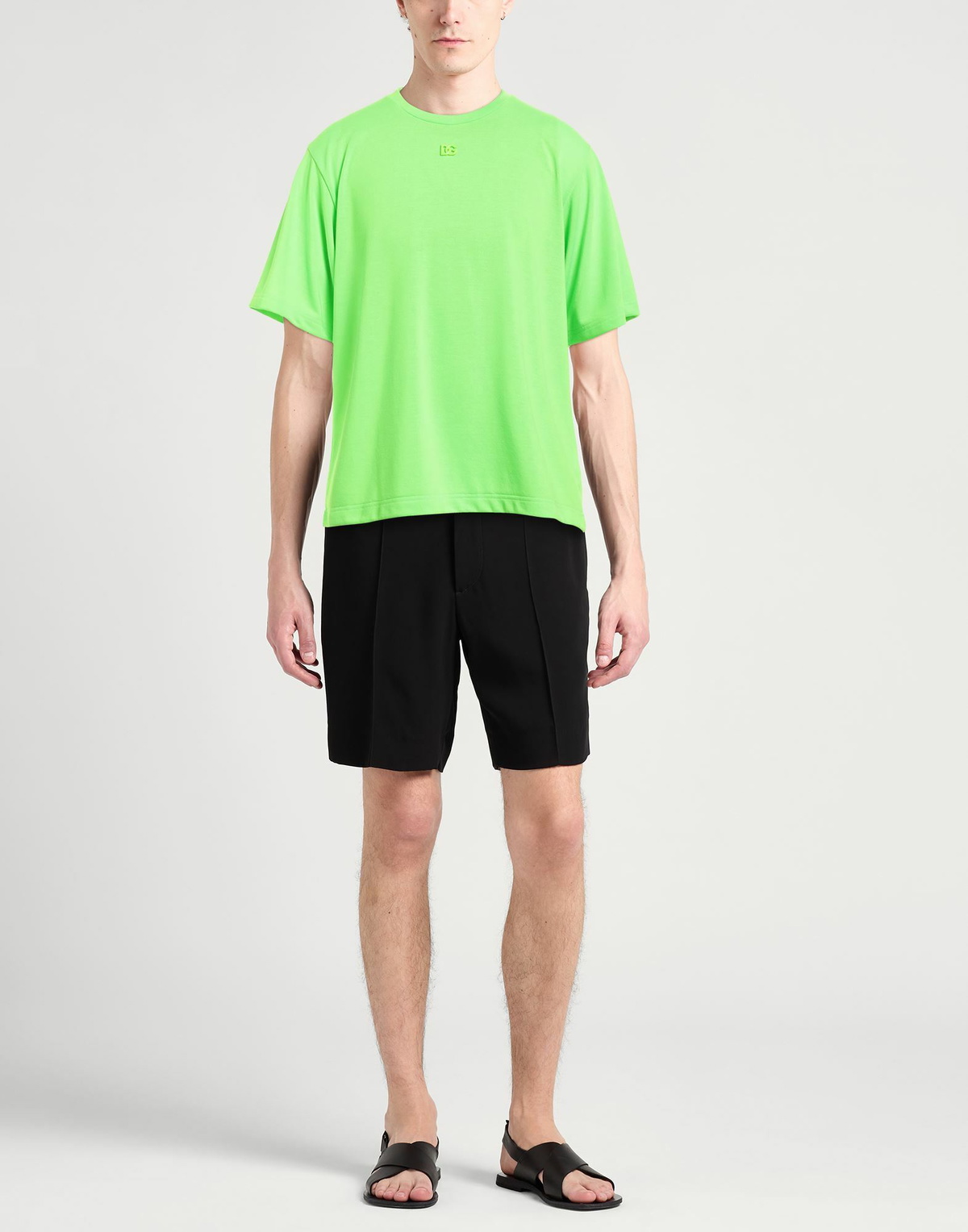 Dolce & gabbana Mens T-shirt Light in Green