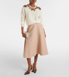 Costarellos Crystal-embellished sweater