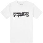 Fucking Awesome Men's Dill Cut Up Logo T-Shirt in White