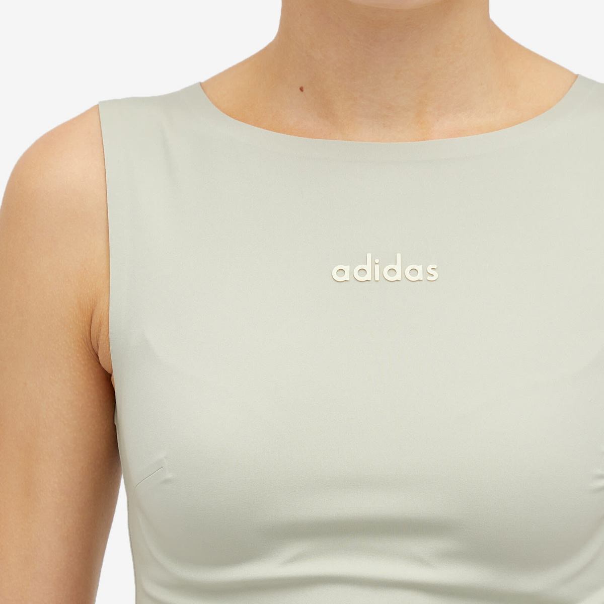 Adidas x FOG Women's Adidas x Fear Of God Crop Tank Top in Sesame