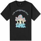 LMC Men's Mushroom T-Shirt in Black