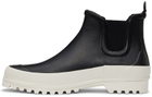 Stutterheim Black Novesta Edition Rainwalker Chelsea Boots