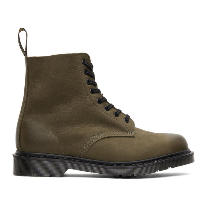Photo: Dr. Martens Green Made In England 1460 Pascal Boots