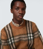 Burberry - Vintage Check wool-blend sweater