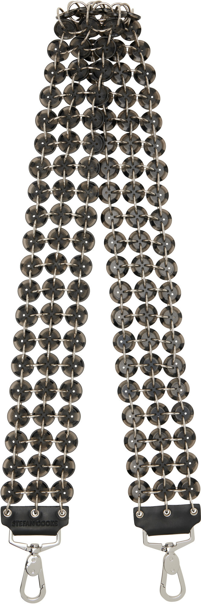 Stefan Cooke Black & White Button Strap Stefan Cooke