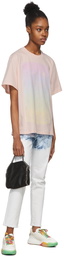 Stella McCartney Pink Fluid Print T-Shirt